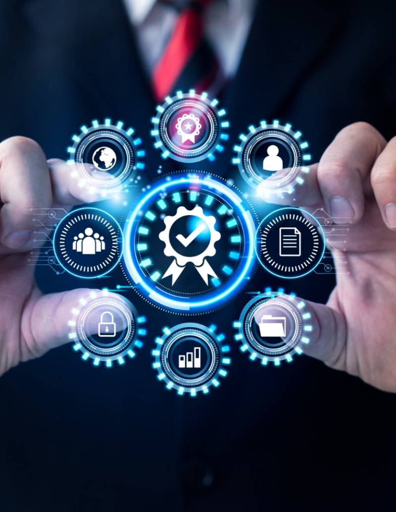 standard-quality-control-collage-concept standard quality control collage concept